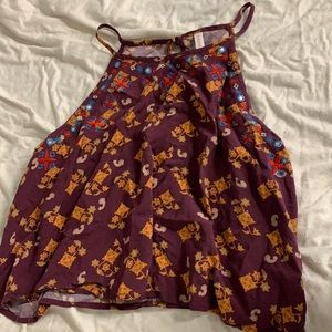 Loose fitted cute tank